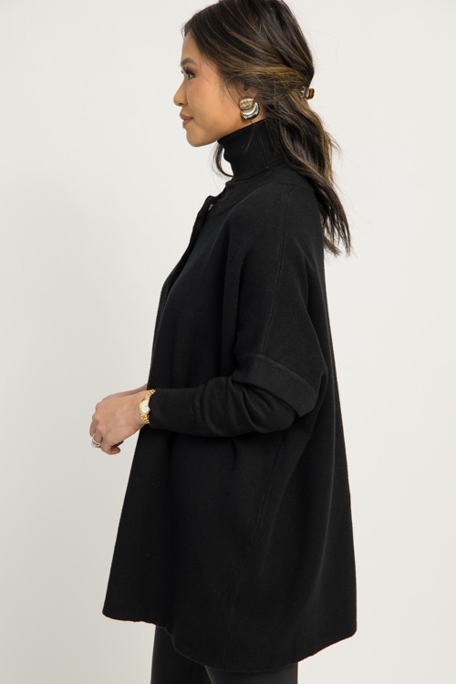 Open Front Button Sweater, Black - 1210-64.jpg