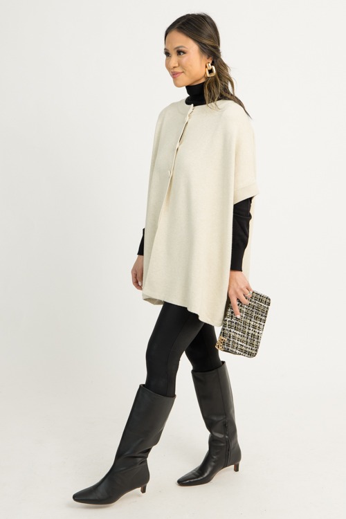 Open Front Button Sweater, Oatmeal - 1210-98p.jpg