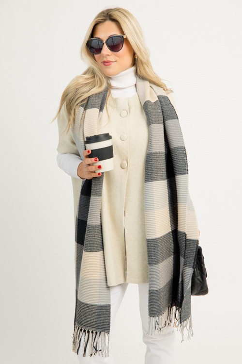 Open Front Button Sweater, Oatmeal - 1210-99h.jpg