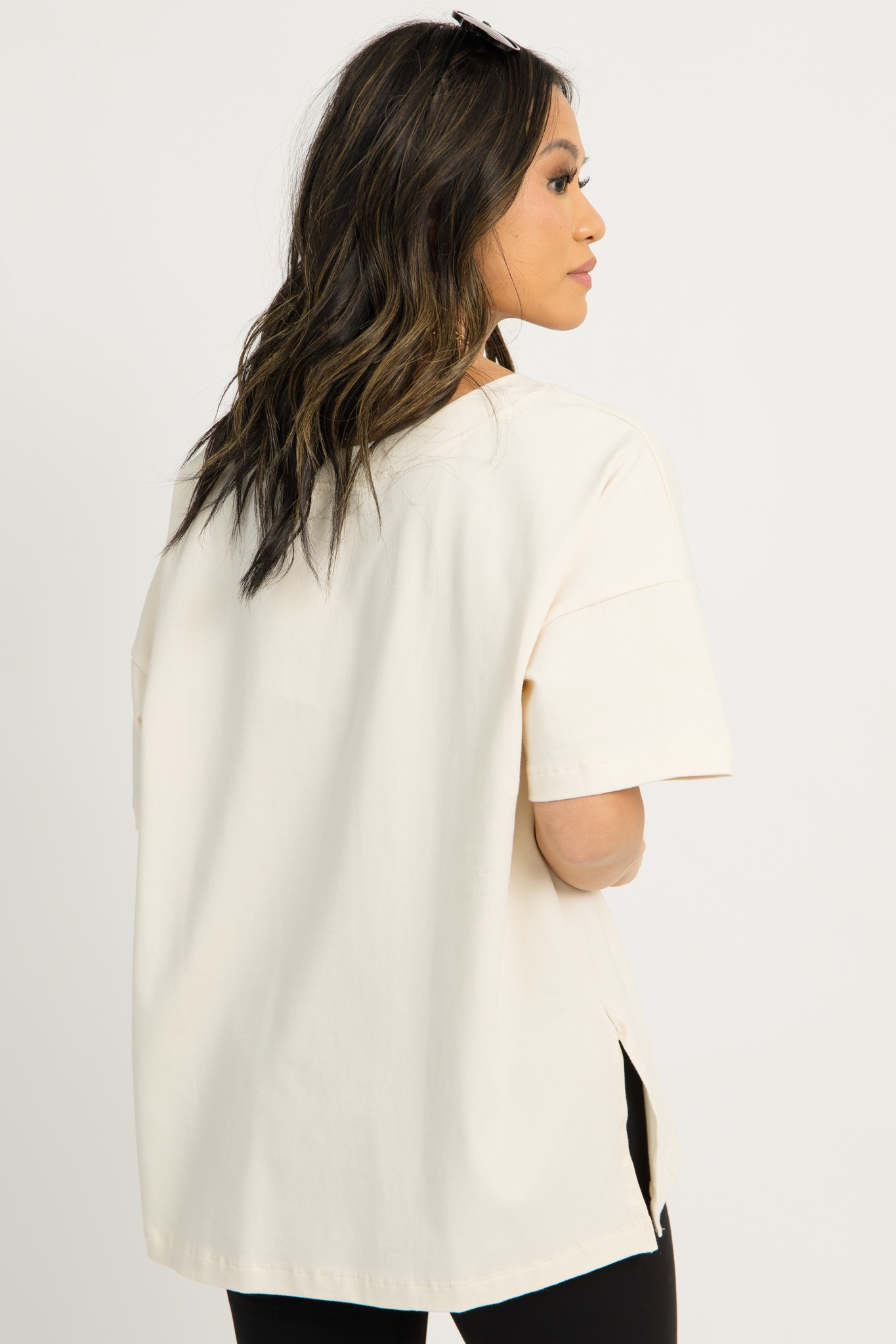 Easy V-Neck Tee, Bone - 1211-27.jpg