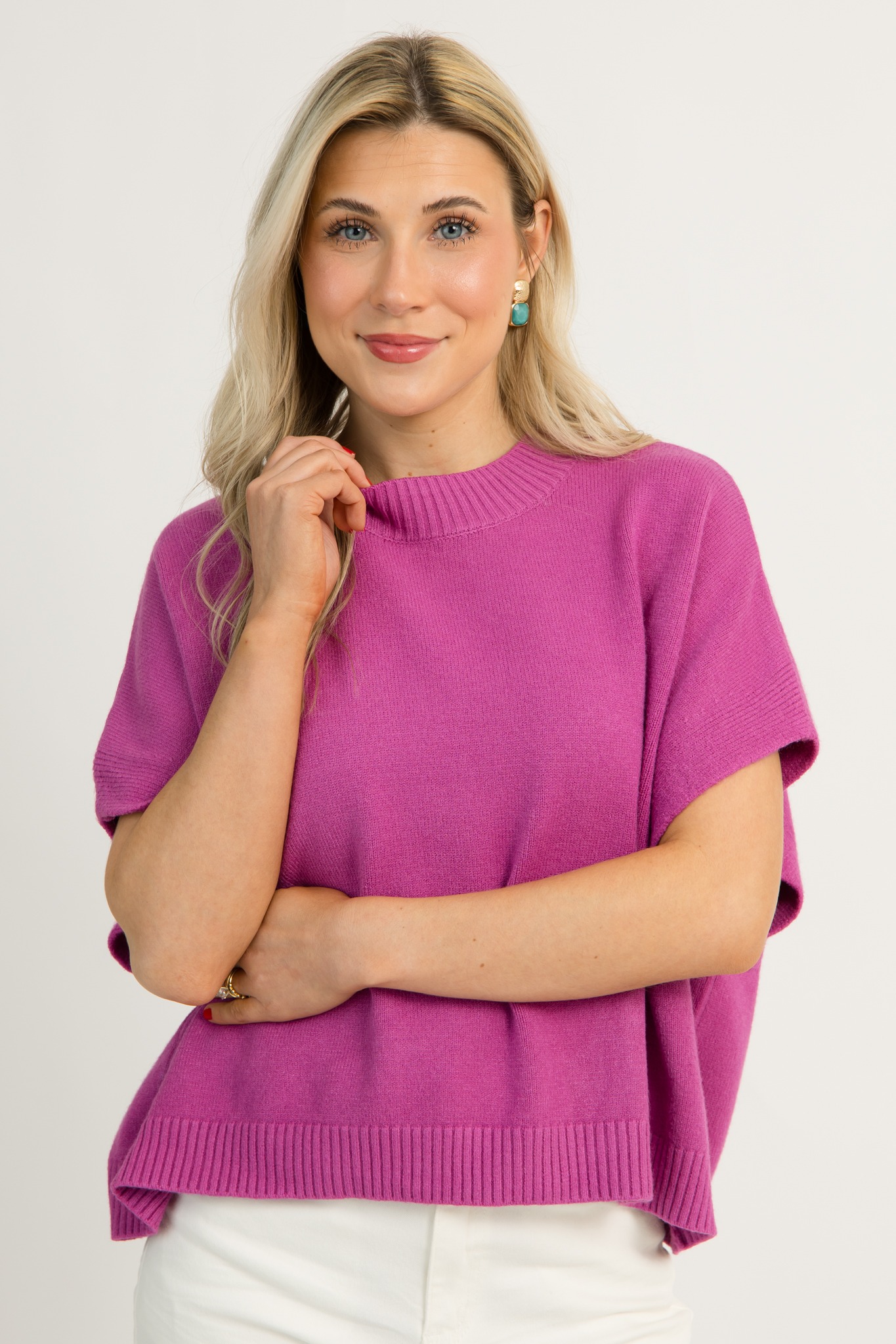 Macie Sweater, Deep Pink - 1211-6.jpg