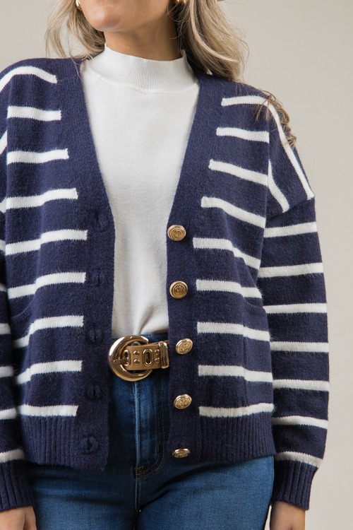 Liza Stripe Button Cardi, Navy - 1211-90.jpg