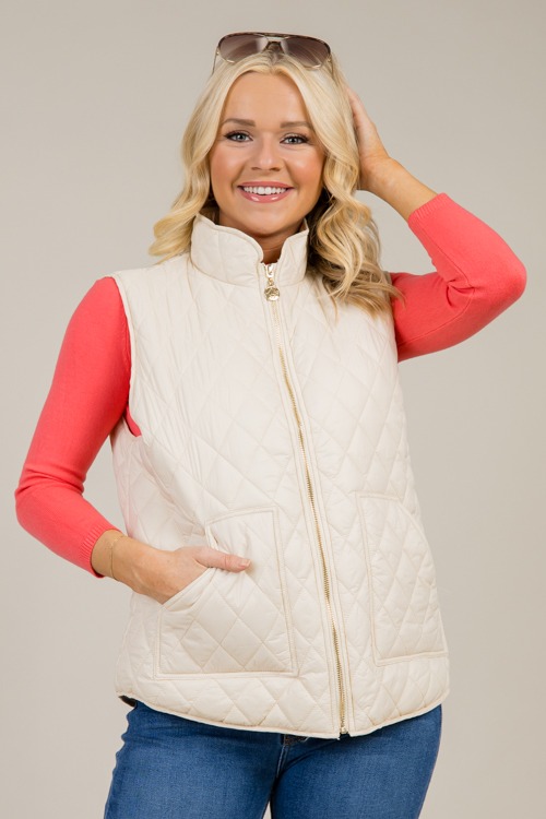 Gold Zip Quilted Vest, Tan - 1212-120.jpg