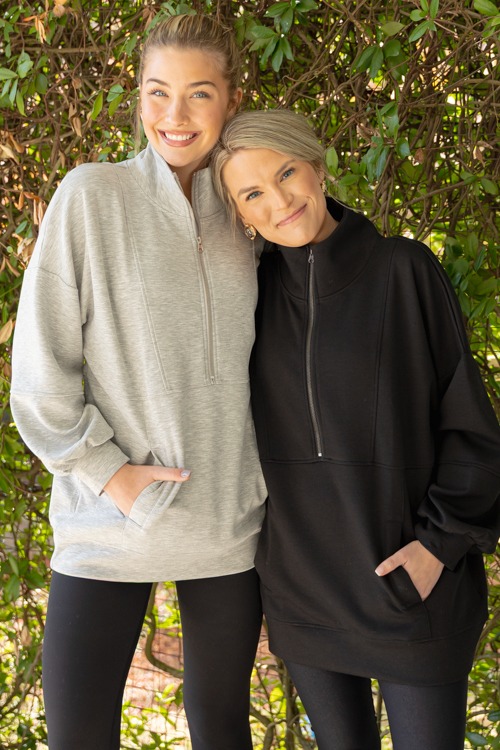 Half Zip Tunic, H. Gray - 1212-131.jpg