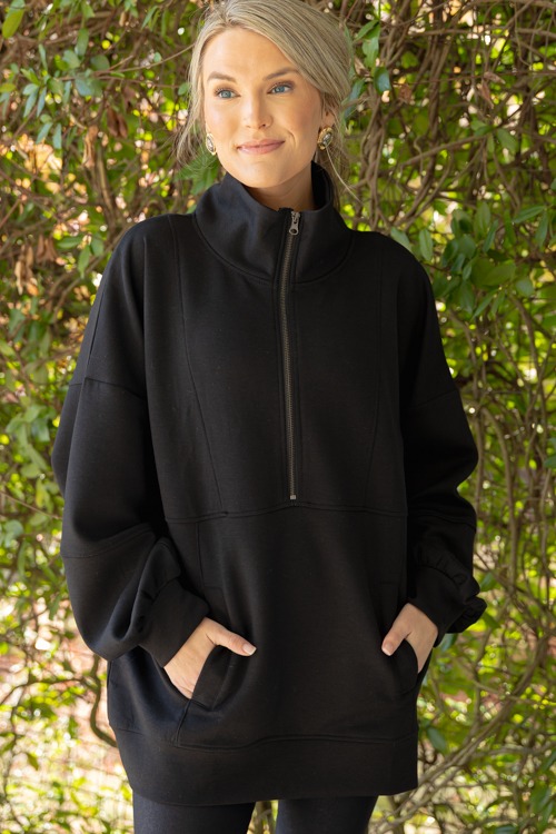 Half Zip Tunic, Black - 1212-140.jpg