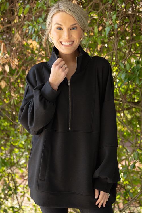 Half Zip Tunic, Black - 1212-144.jpg