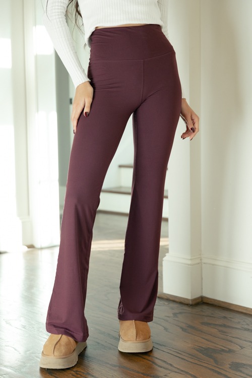 Butter Flare Yoga Pants, Cassis - 1212-176.jpg