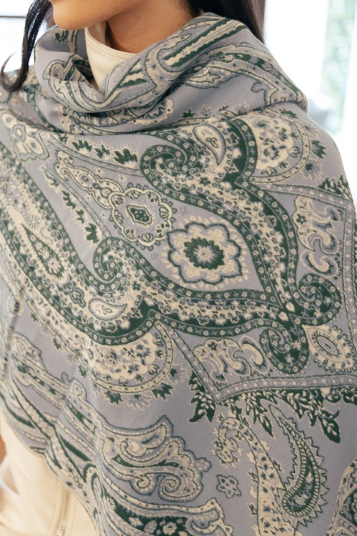 Paisley Tapestry Scarf, Blue - 1212-252.jpg