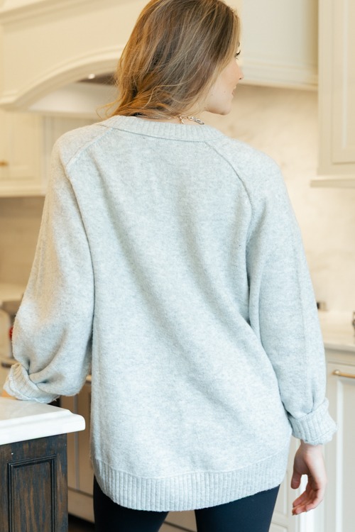 Jana V-Neck Sweater, H. Grey - 1212-36.jpg