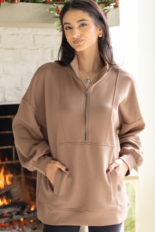 Half Zip Tunic, Mocha - 1212-47.jpg