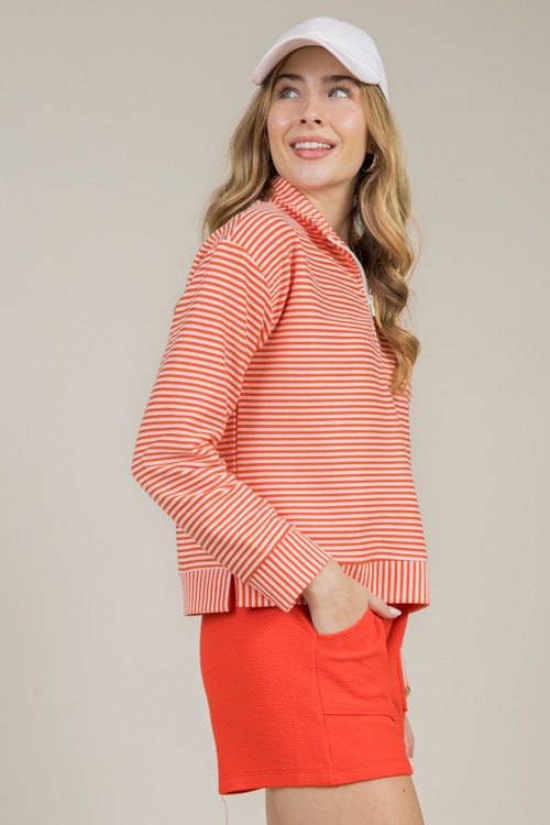 Striped Zip Pullover, Coral/Blush - 1213-139h.jpg