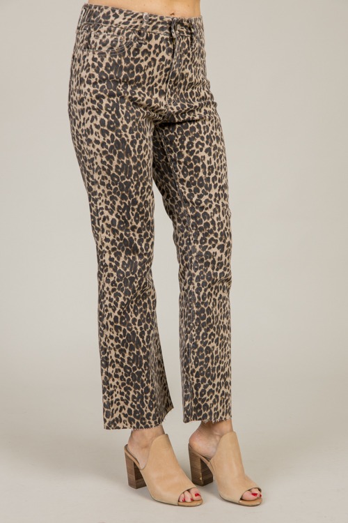 Raw Hem Crop Flares, Leopard - 1213-159h.jpg