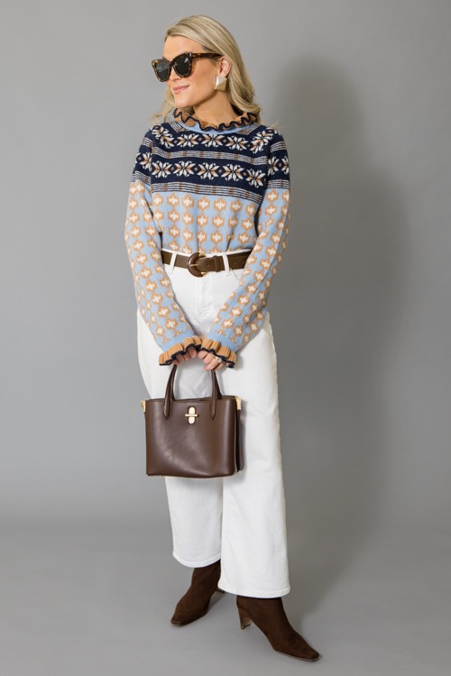 Rosie Ruffle Trim Sweater, Blue - 1215-10.jpg