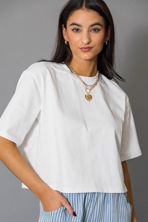 Be Mine Heart Necklace, Gold - 1215-107p.jpg