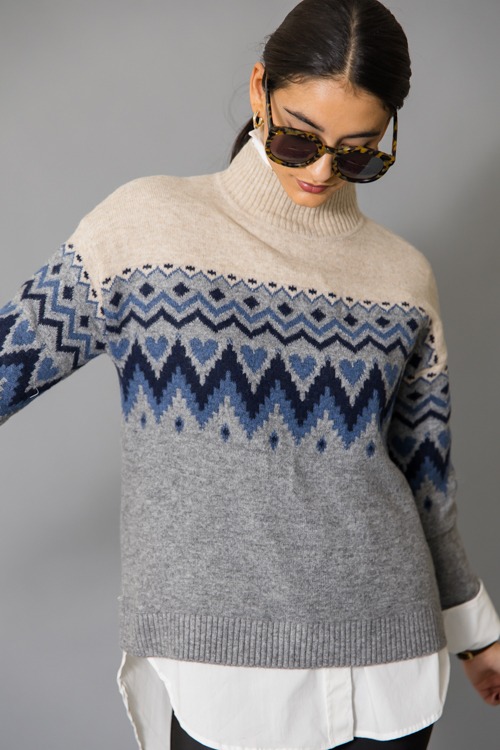 Darby Patterned Sweater, Taupe - 1215-27p.jpg