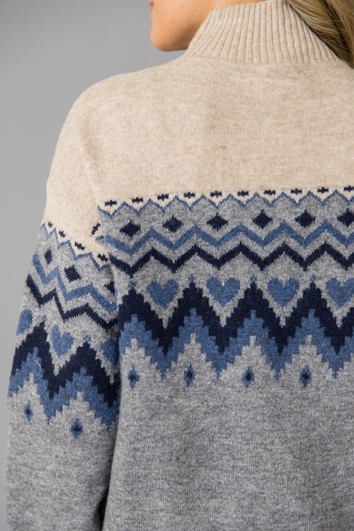 Darby Patterned Sweater, Taupe - 1215-34.jpg
