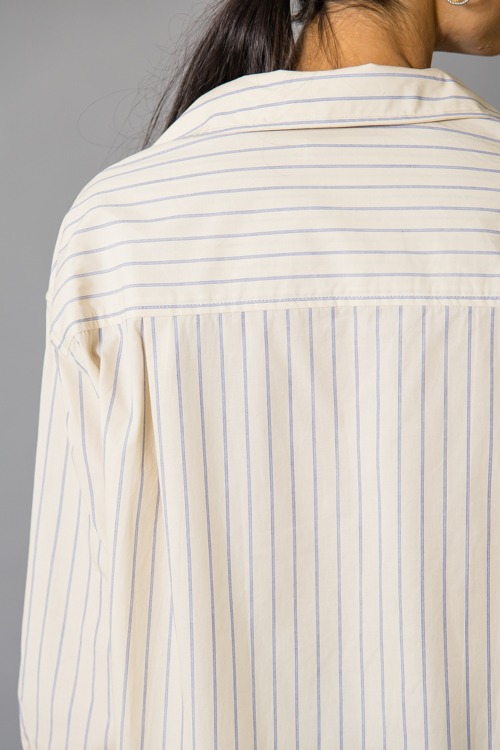 Bridget Stripe Shirt, Yellow - 1215-45.jpg