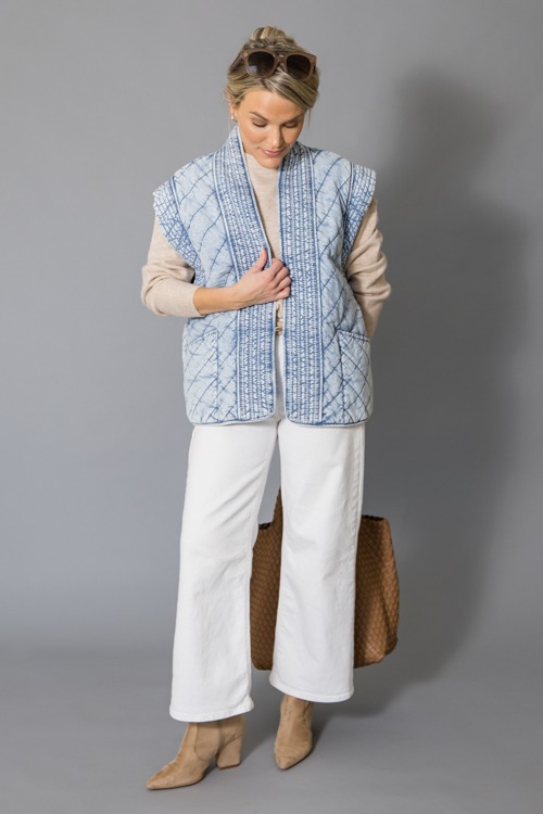 Raw Hem Wide Leg Pants, White - 1215-87.jpg