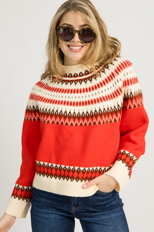 Foster Fair Isle Sweater, Red - 1216-117.jpg