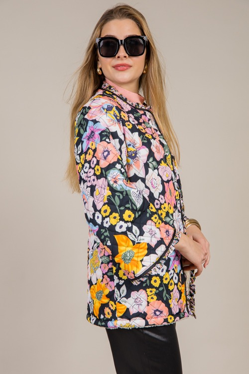 Teddy Lined Floral Jacket, Black - 1216-30.jpg