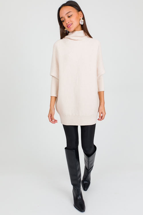 Dolman Mock Sweater, Shell