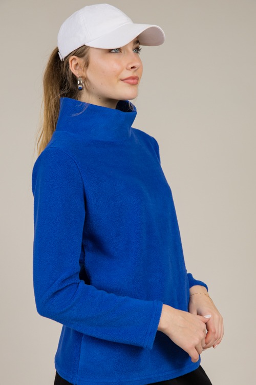 Fleece Mock Neck Pullover, Royal - 1217-110.jpg