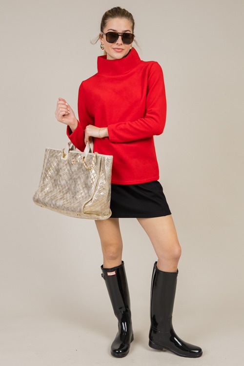 Fleece Mock Neck Pullover, Red - 1217-116.jpg