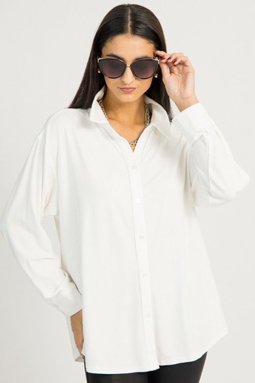 Jersey Knit Button Down, White - 1217-159.jpg