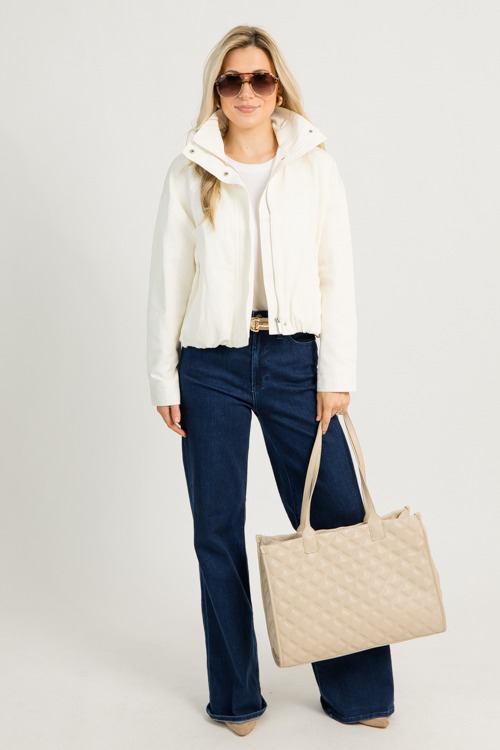 Eliza Mock Neck Jacket, Ecru - 1217-178.jpg