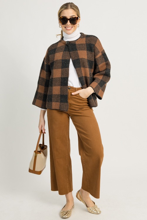 Penny Plaid Cardi, Brown - 1217-185.jpg