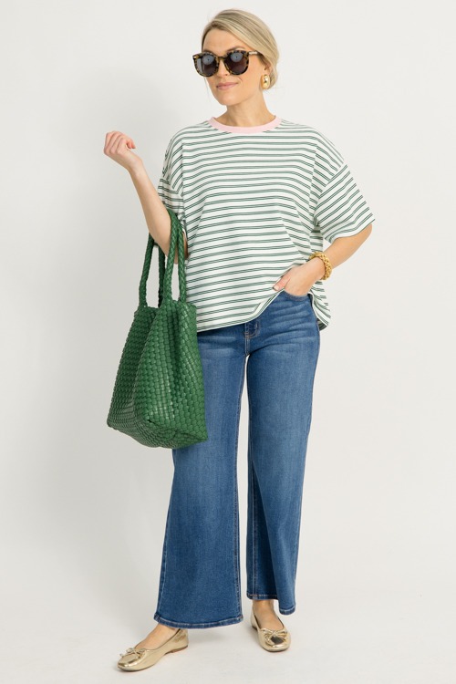 Kate Stripe Tee, Off White/Pink - 1217-195.jpg