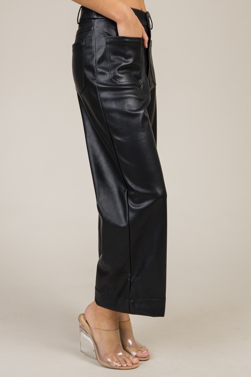 Patch Pocket Leather Pants, Black - 1217-35.jpg