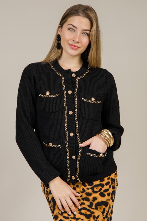 Chain Detail Cardigan, Black - 1217-43p.jpg