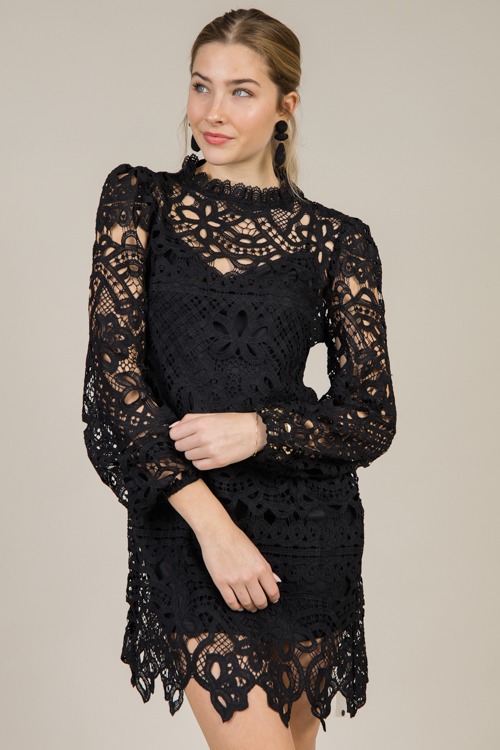 Forever Yours Lace Dress, Black - 1217-58h.jpg