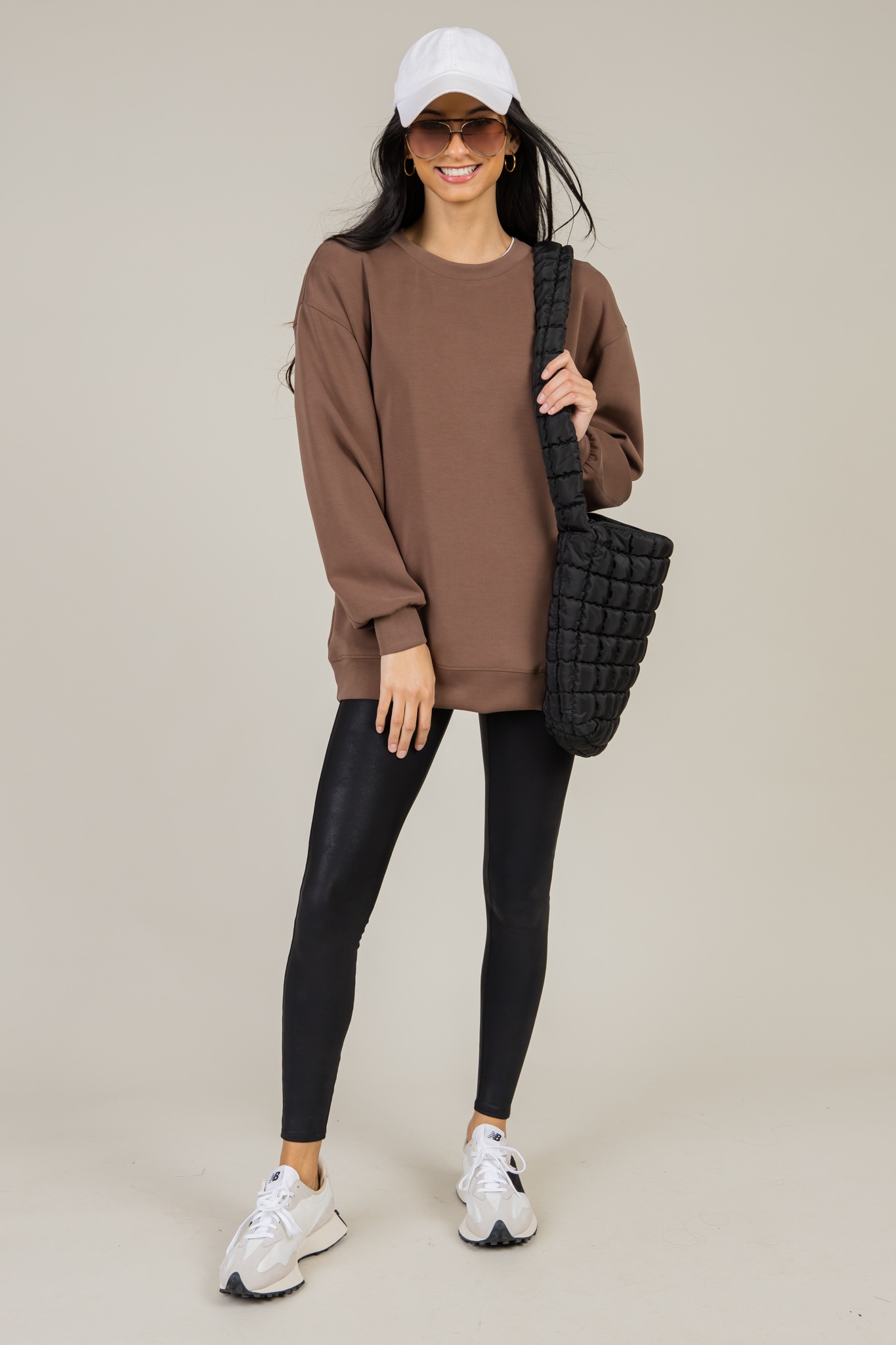 Oversized Creamy Crew Neck, Mocha - 1217-68.jpg