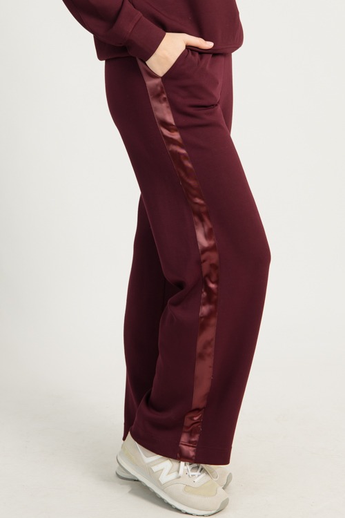 Satin Trim Modal Pants, Dk Cher - 1217-78.jpg