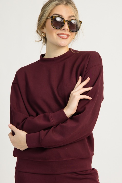 Sara Scuba Pullover, Dark Cherry - 1217-79.jpg