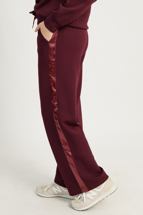 Satin Trim Modal Pants, Dk Cher - 1217-83.jpg