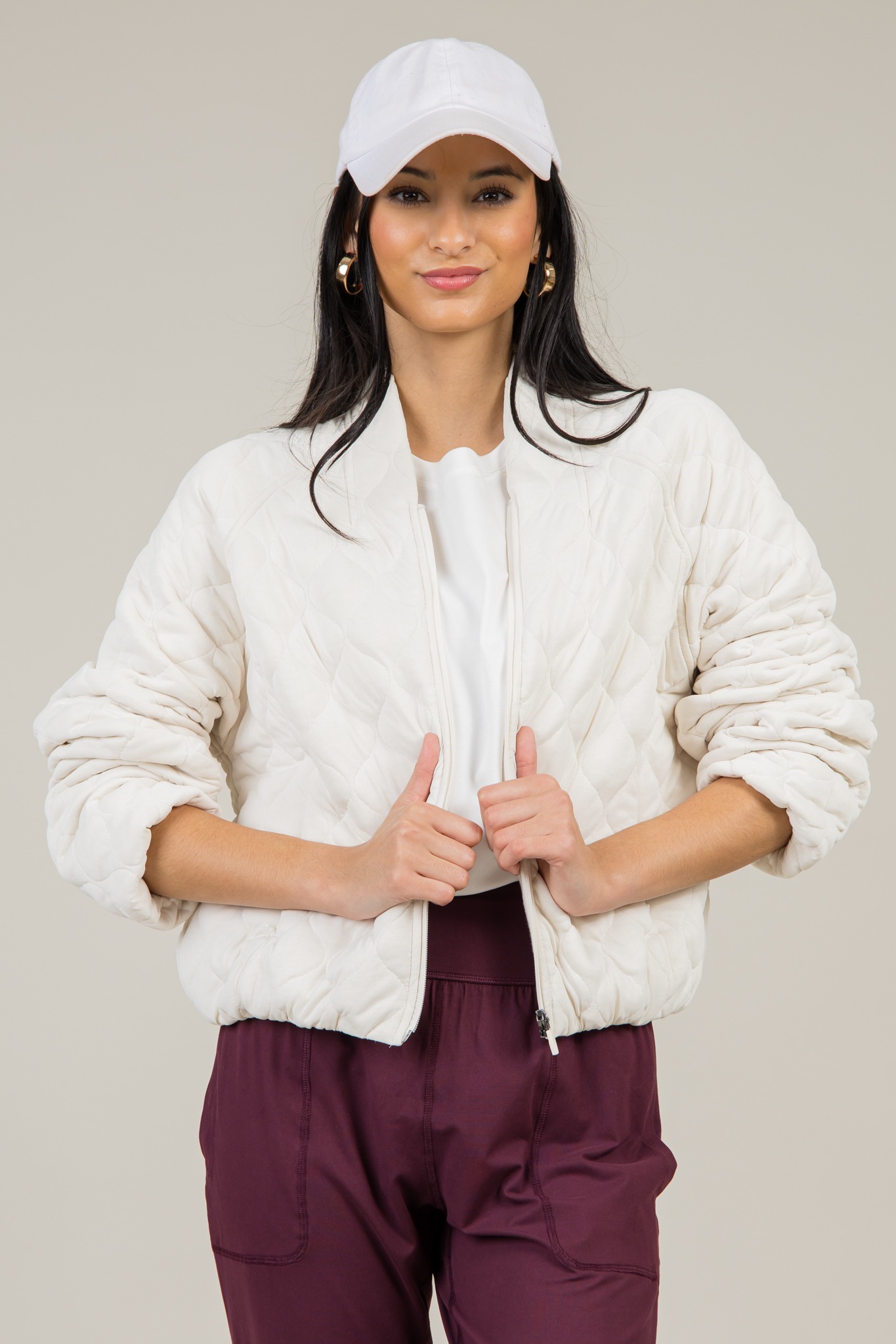 Quilted Bomber Jacket, Bone - 1217-92.jpg