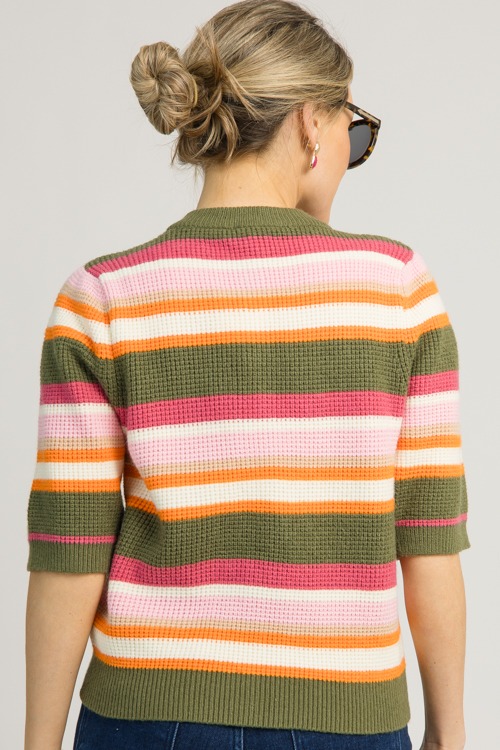 Multi Stripe Button Cardigan - 1218-103.jpg