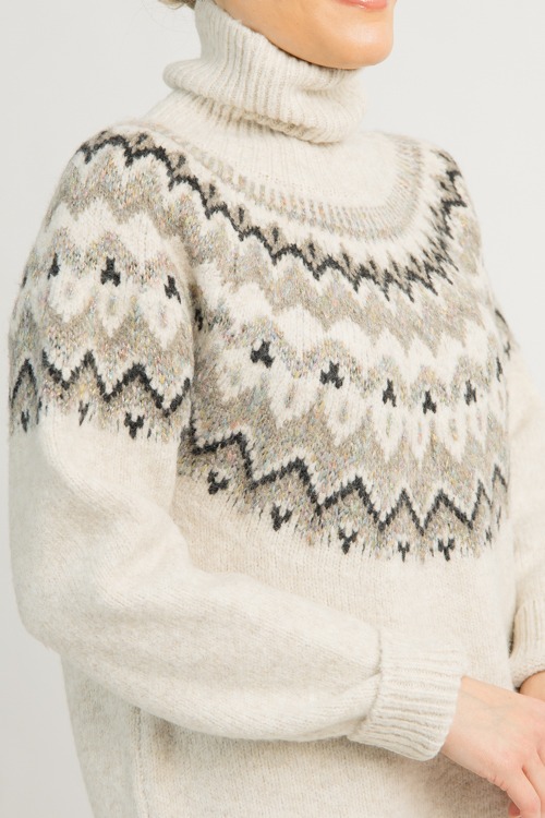 Ava Fair Isle Sweater, Khaki - 1218-36.jpg