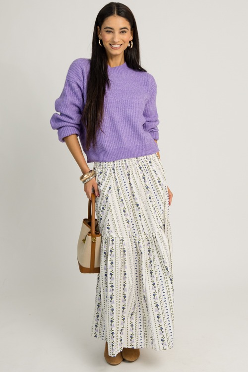 French Floral Maxi Skirt - 1218-51h.jpg