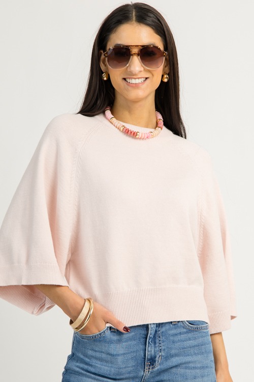Raglan Sleeve Sweater, Blush - 1218-64.jpg