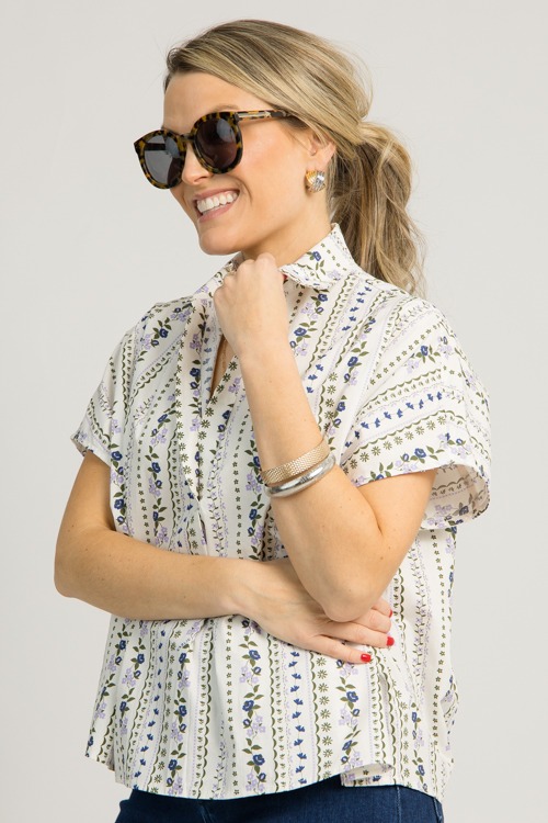 French Floral Collared Top - 1218-70.jpg