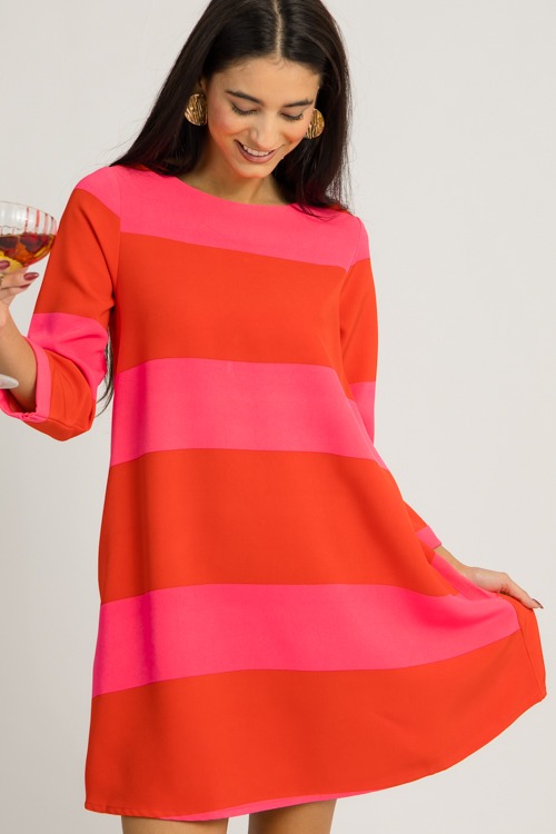 Bold Stripe Shift, Fuchsia Red - 1218-93.jpg