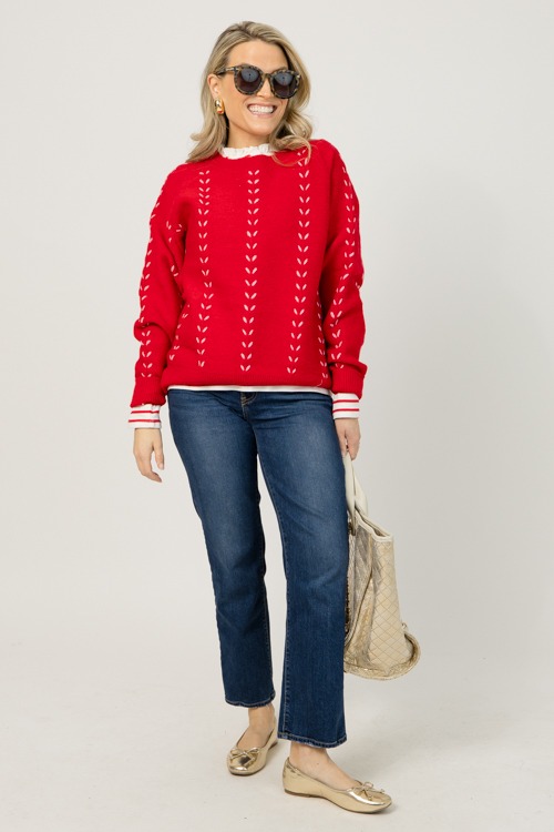 In Stitches Sweater, Red Pink - 1219-11H.jpg
