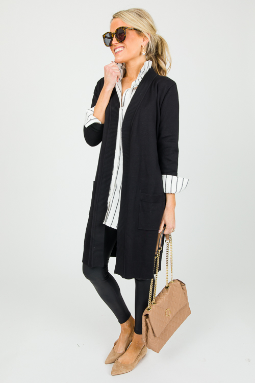 Berkley Cardigan, Black