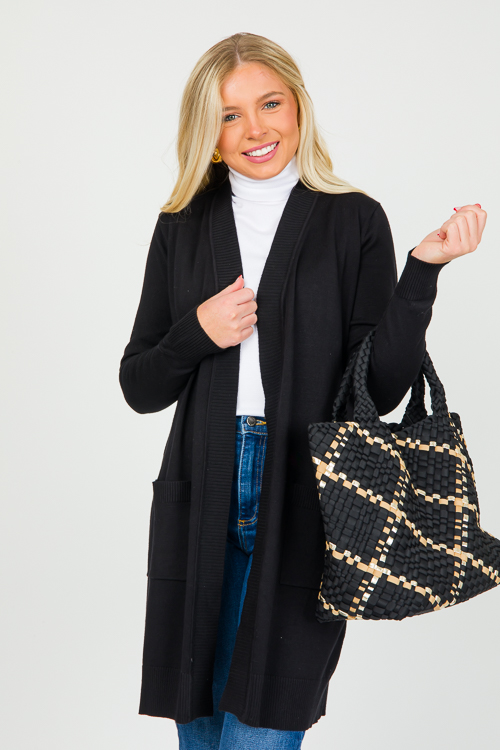 Berkley Cardigan, Black