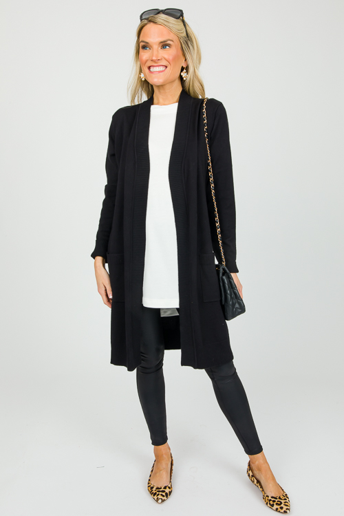 Berkley Cardigan, Black