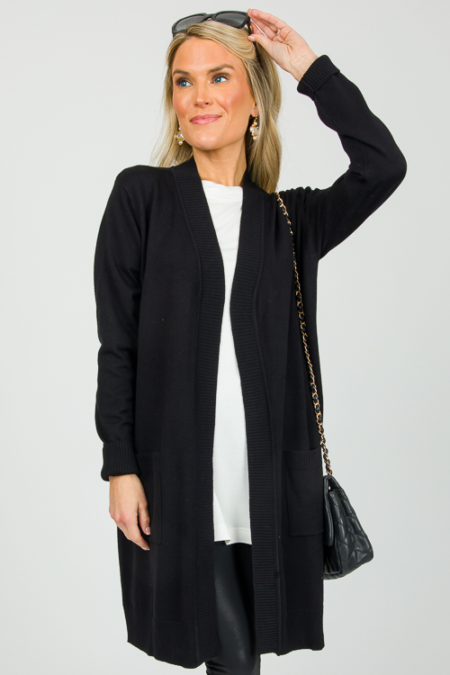 Berkley Cardigan, Black